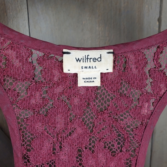 Wilfred silk top with lace - Picture 2 of 3